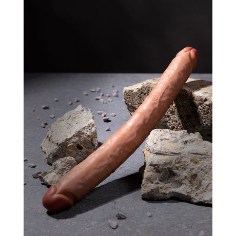 Dildo Slim doppelendig Schwarz 35,6 x Ø 3,8 cm – Ansicht 13