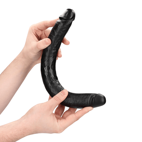 Dildo Slim doppelendig Schwarz 35,6 x Ø 3,8 cm – Ansicht 7