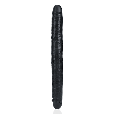 Dildo Slim doppelendig Schwarz 35,6 x Ø 3,8 cm – Ansicht 5