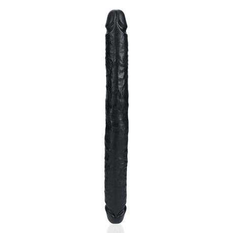 Dildo Slim doppelendig Schwarz 35,6 x Ø 3,8 cm – Ansicht 4