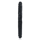 Dildo Slim doppelendig Schwarz 35,6 x Ø 3,8 cm