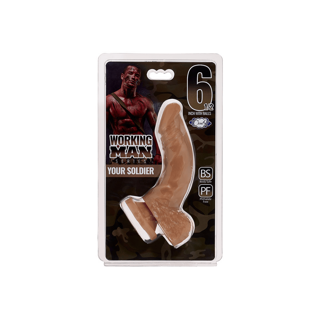 Dildo Soldat Braun 11,4 x Ø 3,4 cm – Ansicht 2