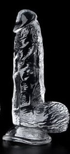 Dildo Transparent Dickie 14 x 4 cm