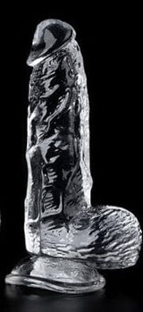 Dildo Transparent Dickie 14 x 4 cm