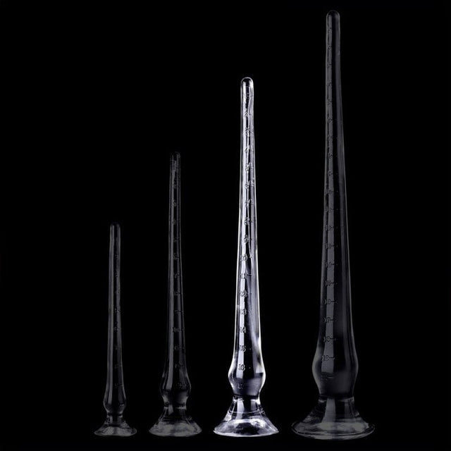 Dildo transparenter Zepter 45 x 5 cm