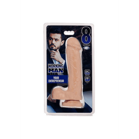 Dildo Unternehmer Natur 17,8 x Ø 3,8 cm – Ansicht 2