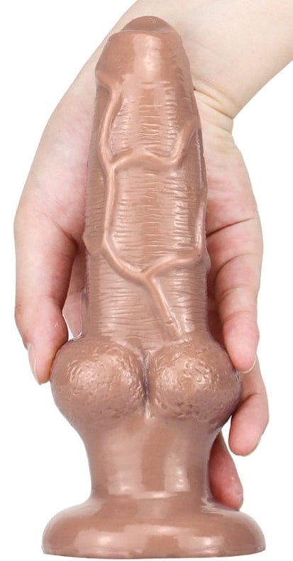 Dildo Zoo KOIRA 18 x 7cm Hellbraun
