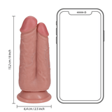 Dildo Zwei-in-Eins 15,2 x Ø 6,4 cm – Ansicht 14