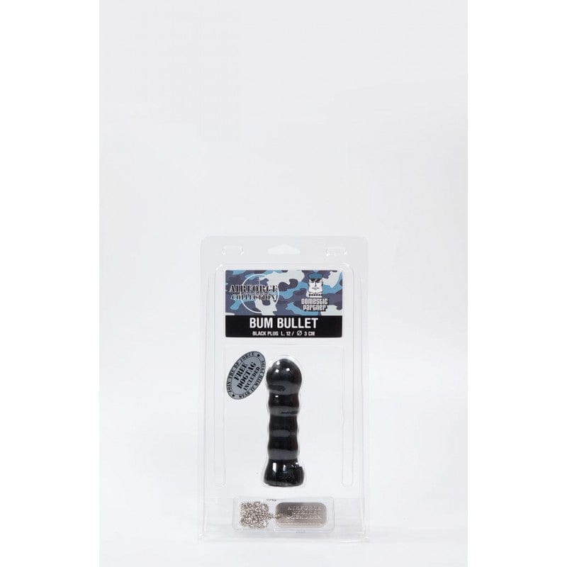 Domestic Partner Bum Bullet Dildo schwarz 12 x 3 cm