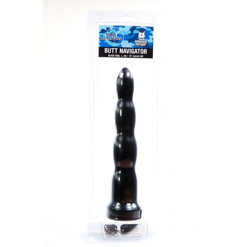 Domestic Partner Butt Navigator Dildo schwarz 30 x 5 cm