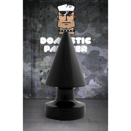 Domestic Partner Crack Attack Analplug schwarz 18 x 8 cm