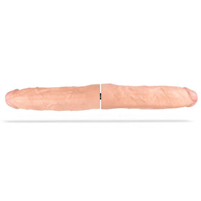 Doppeldildo 2 in 1 XL 28,5 x 5,8 cm Natur