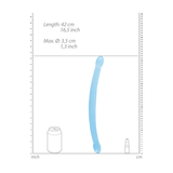 Doppeldildo 42 x Ø 3,2 cm – Ansicht 3