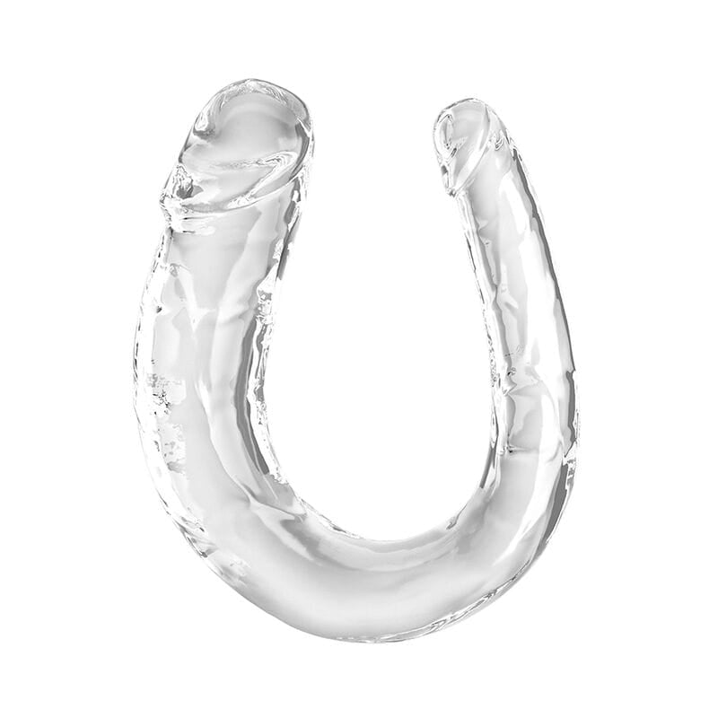 Doppeldildo Double Trouble Klar Transparent 33 x 2,3 cm