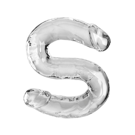 Doppeldildo Double Trouble Klar Transparent 46 x 4,3 cm