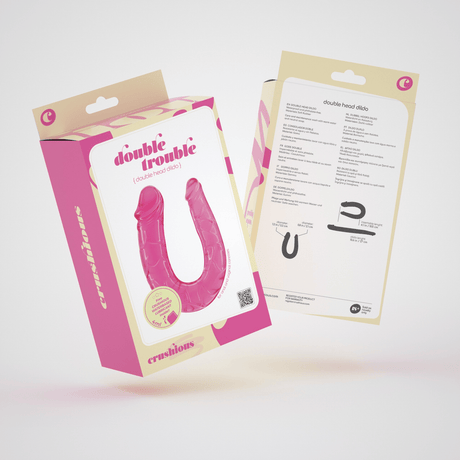Doppeldildo Double Trouble Pink 10,5 x Ø 3,2 cm – Ansicht 2