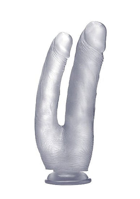 Doppeldildo Geißberg 17,5 x 4,5 cm Transparent