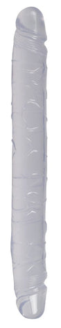 Doppeldildo Glasklar 34 x 4 cm