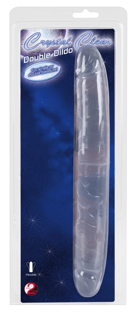 Doppeldildo Glasklar 34 x 4 cm