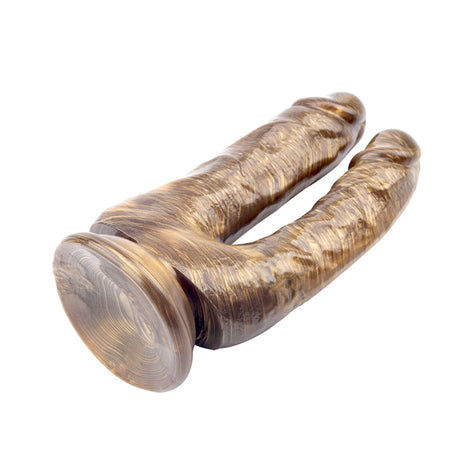 Doppeldildo Golden Man 18 x 3,5 cm