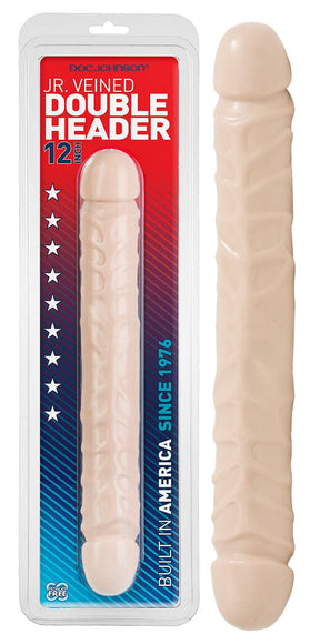 Doppeldildo klassik natur 30 x 4 cm