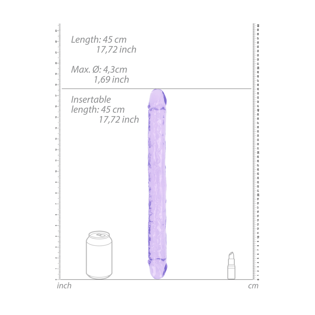 Doppeldildo realistisch 45 x Ø 4,3 cm – Ansicht 10