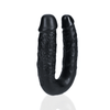 Doppeldildo RealRock U-Form realistisch PVC Schwarz 12,7 x Ø 3,2 cm