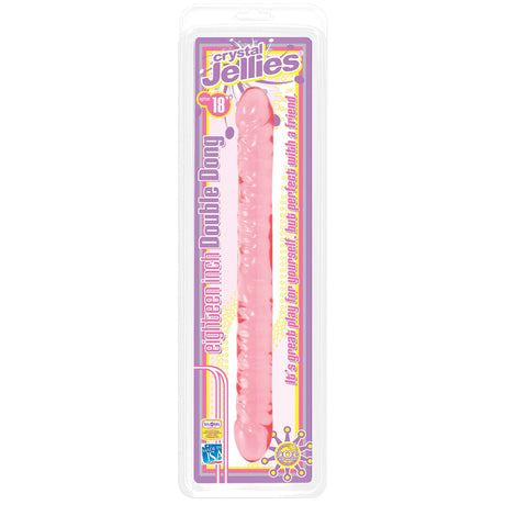 Doppeldildo Rip pink 46 x 4 cm