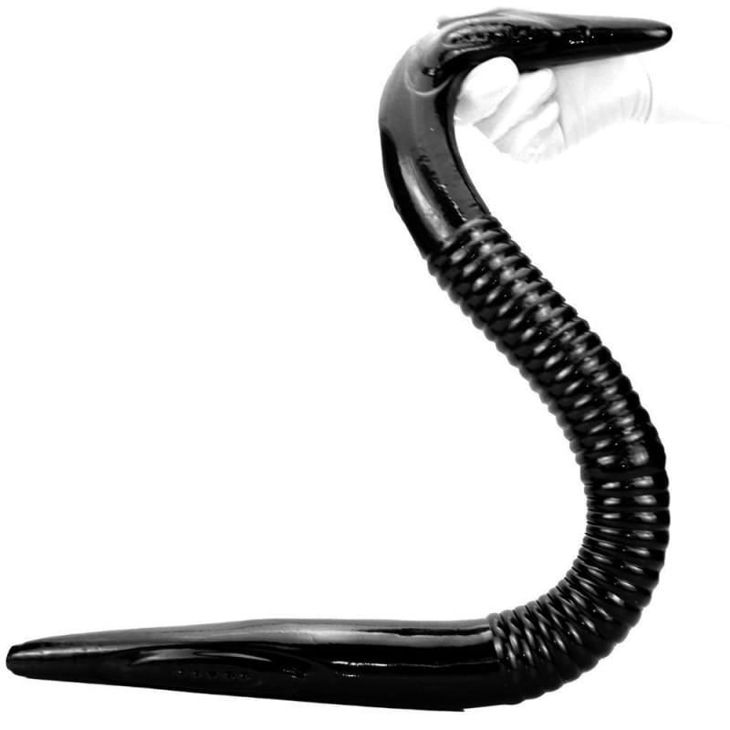 Doppeldildo Wurm 75 x 4,5 cm