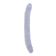 Doppeldildo Zweierlei 32,5 x 3,5 cm Transparent