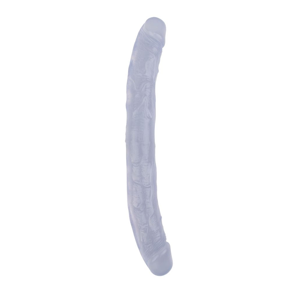 Doppeldildo Zweierlei 32,5 x 3,5 cm Transparent