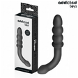 Doppelseitiger Anal-Massagestab Schwarz 16,5 x 2,7 cm