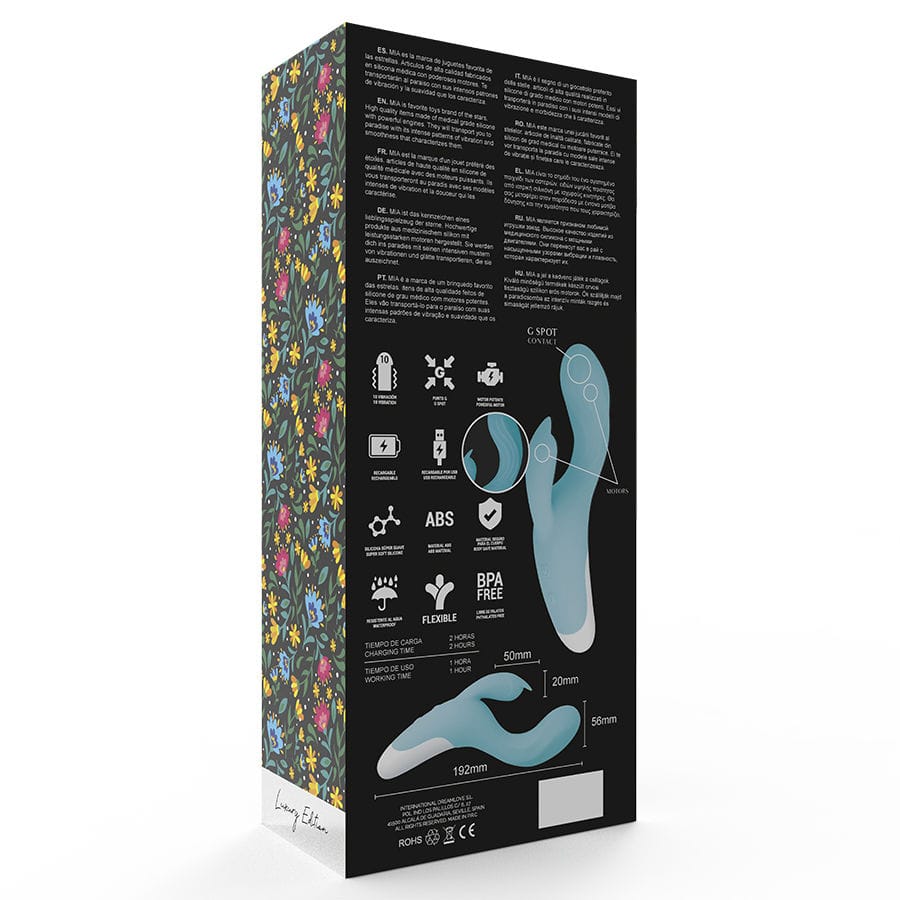 Dresde Vibrator Türkis 19,2 cm – Ansicht 7