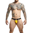 Dungeon Gelb Jockstrap mit Ketten Einheitsgröße