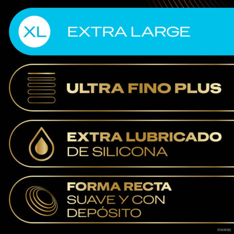 Durex - Total Connection XL Ultra Fine plus Latexfrei 10 Einheiten
