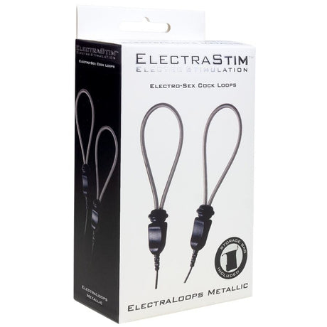 Electrastim - Electraloops E-Stim Verstellbare Penisringe aus Metall