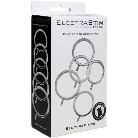 Electrastim - Electrarings Metall-Penisringe 5er-Pack