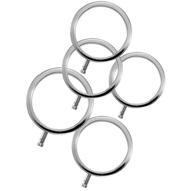 Fetisch-Toy Electrarings Metall-Penisringe -Pack