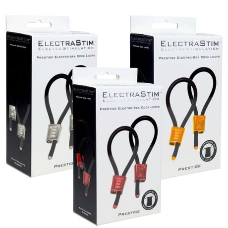 Electrastim - Prestige Electra Loops Verstellbare Cockringe Rot