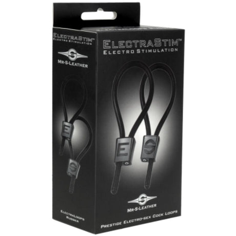 Electrastim - Prestige Electra Loops Verstellbare Cockringe Schwarz