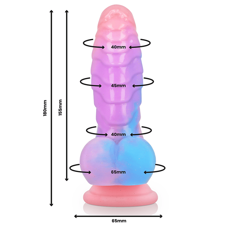 Empusa Wächter des Hades Fantasy-Dildo 18 x 4,2 cm – Ansicht 3