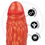 Dildo Andros Wild Roots Blau 13,5 cm.5