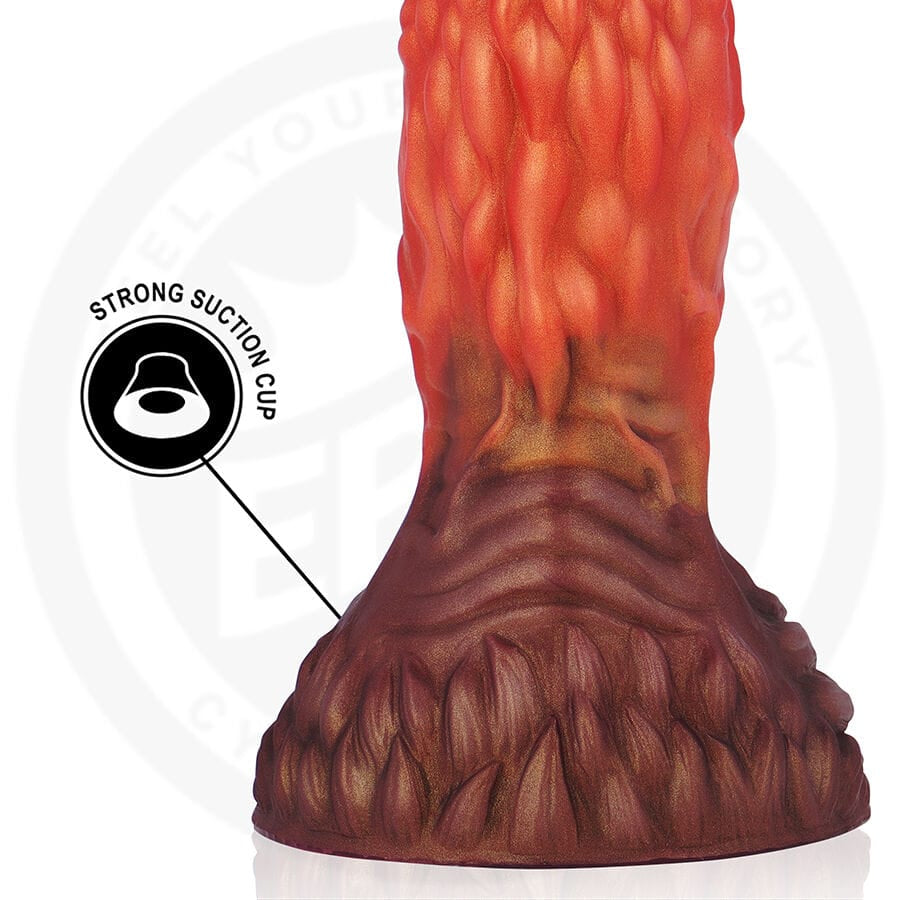 Dildo Andros Wild Roots Blau 13,5 cm.6