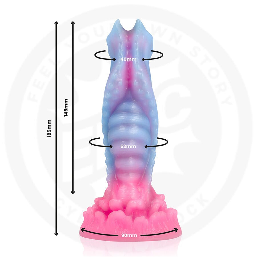 Dildo Oceara Dawn Blau 14,5 x 5,3 cm.1
