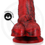 Dildo Vulcanus Night Dragon Blau 14 cm.6