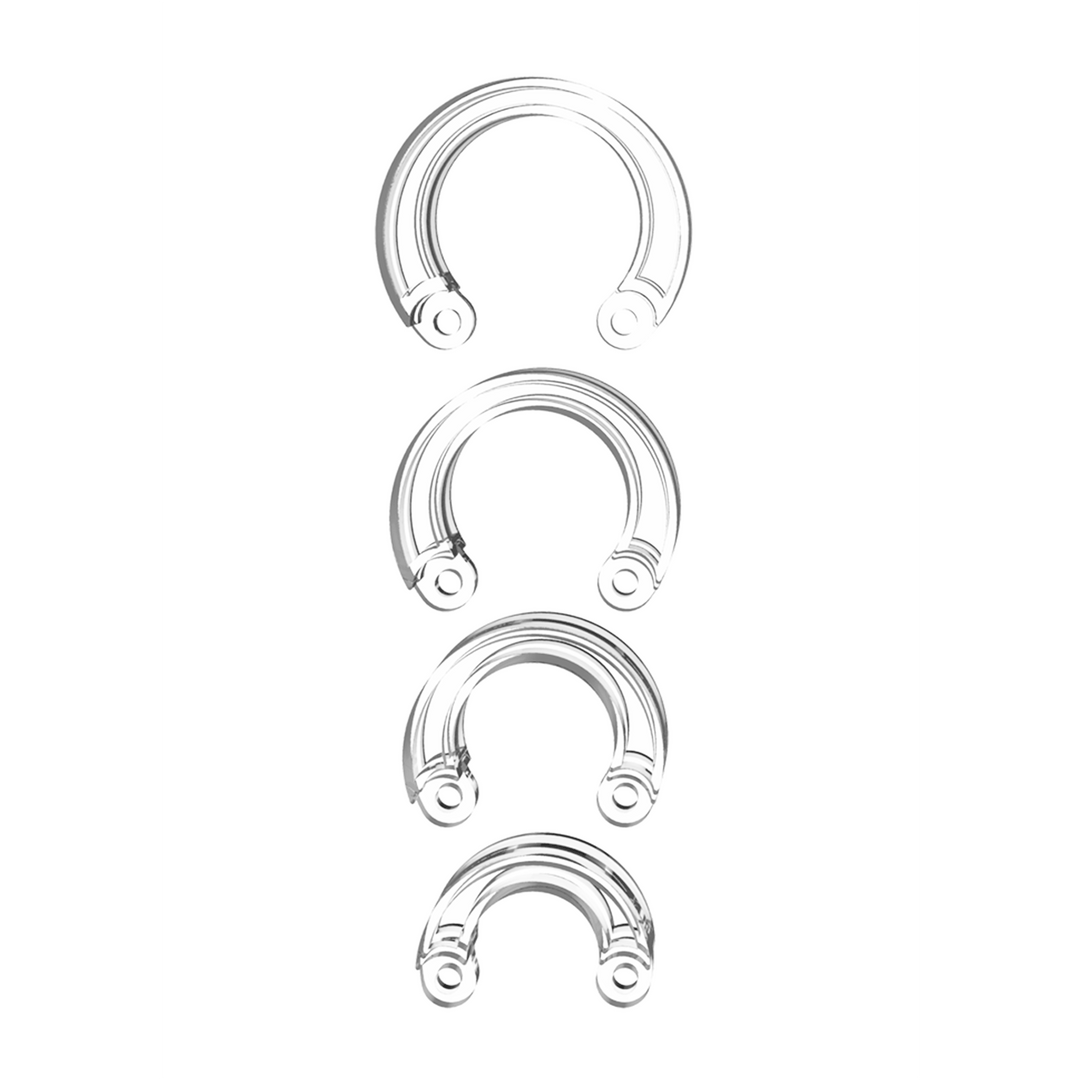Ersatzring-Set für Peniskäfige ManCage Transparent