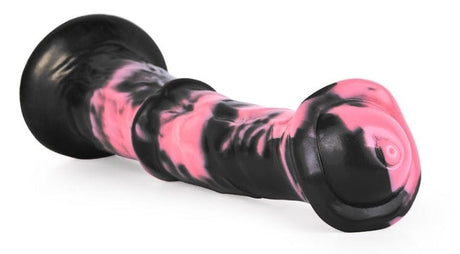 Exulf Animal Dildo 26 x 6cm Schwarz-Rosa
