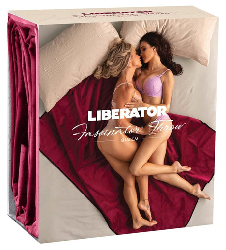 Fascinator Throw Red
