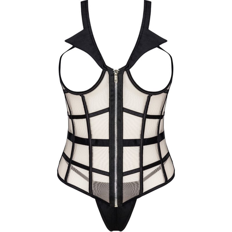 Fashion Laura Korsett + String S/M Schwarz – Ansicht 3