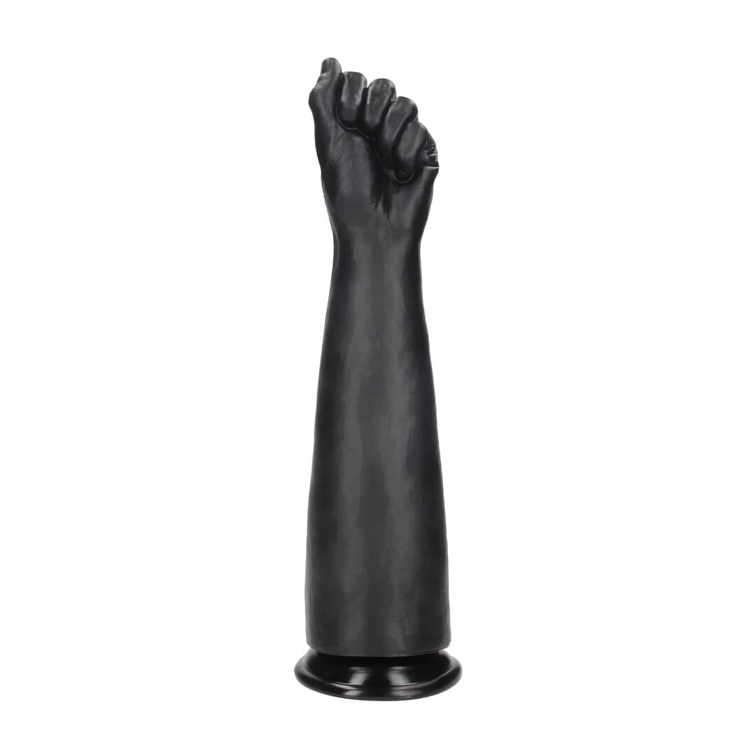 Faust-Dildo Ouch Fist of Pleasure XL aus PVC Schwarz 35 x Ø 8,8 cm